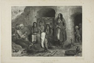 Tsiganes Mountain Dwelling tekijältä Denis Auguste Marie Raffet