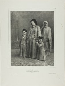 Nuori karaïminainen, Tchioufout-Galech lähellä Baghtcheh-Saraïa, Krimi tekijältä Denis Auguste Marie Raffet
