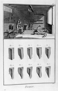 Kenkäpuiden valmistajat, 1751-1777 tekijältä Denis Diderot