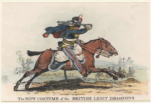 "The New Costume of the British Light Dragons" (etsaus)