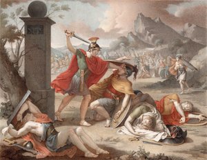 Denis-Sébastien Leroy - Horatioiden ja Curatioiden taistelu - 1798 CROP tekijältä Denis Sebastien Leroy