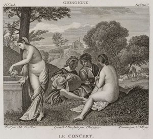Denis-Sébastien Leroy, Antoine-Claude-François Villerey ja Chataigner - Konsertti, Giorgionen mukaan - 1802-1815 tekijältä Denis Sebastien Leroy