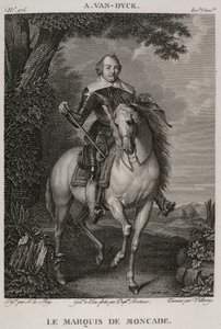 Denis-Sébastien Leroy, Antoine-Claude-François Villerey ja Jean Duplessis-Bertaux - Moncaden markiisi, Antoine van Dyckin mukaan - 1802-1815 tekijältä Denis Sebastien Leroy