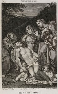 Denis-Sébastien Leroy, Chataigner ja Dennel - Kuollut Kristus, Annibale Carraccin mukaan - 1802-1815 tekijältä Denis Sebastien Leroy