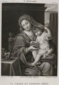 Denis-Sébastien Leroy, Chataigner ja Henriquez - Neitsyt ja Jeesus-lapsi, Pierre Mignardin mukaan - 1802-1815 tekijältä Denis Sebastien Leroy