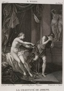 Denis-Sébastien Leroy, Chataigner ja Niquet - Joosefin siveys, Adriaen van der Werffin mukaan - 1802-1815 tekijältä Denis Sebastien Leroy
