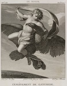 Denis-Sébastien Leroy, Coiny ja Bovinet - Ganymedeksen sieppaus, Eustache Le Sueurin mukaan - 1802-1815 tekijältä Denis Sebastien Leroy