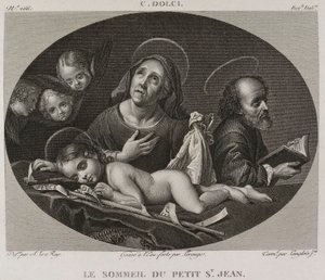 Denis-Sébastien Leroy, Lerouge et Langlois jeune - Pikku Johanneksen uni, Carlo Dolcin mukaan - 1802-1815 tekijältä Denis Sebastien Leroy