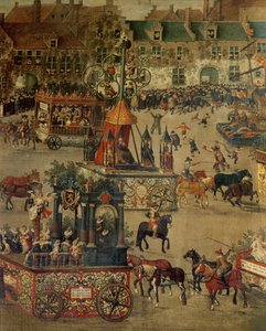 Ommeganck Brysselissä 31. toukokuuta 1615: yksityiskohta Espanjalaisen Isabellan voitosta
