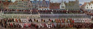 Ommegang Brysselissä 31. toukokuuta 1615: Notre Dame de Sablonin kulkue