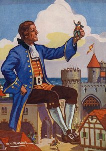 Gulliver ja pikkuihmiset (värilitro)