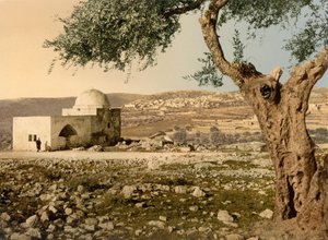 Raakelin hauta, Jerusalem, Pyhä maa, n. 1890 - n. 1900 (valokuvatulostus)