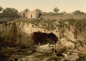 Kuninkaiden haudat, Jerusalem, Pyhä maa, n. 1890 - n. 1900 (valokuvatulostus)