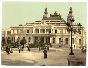 Monte Carlon kasino, Monaco tekijältä Detroit Publishing Co.