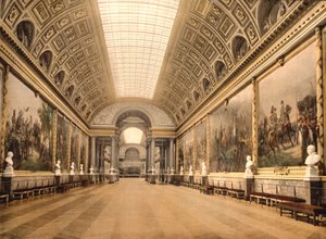 Gallery of Battles, Versailles, n. 1890-1900 (valokuva) tekijältä Detroit Publishing Co.