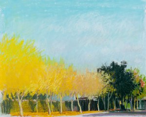 Sunny Side, 2015 (pastelli paperille)