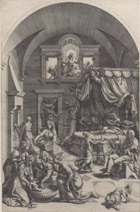 Pyhän Johannes Kastajan syntymä 1555-88.