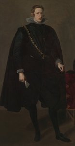 Filip IV, Espanjan kuningas, noin 1624 (öljy kankaalle). tekijältä Diego Velázquez
