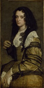 Nuoren naisen muotokuva (öljy kankaalle) tekijältä Diego Velázquez