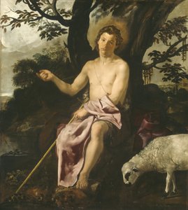 Pyhä Johannes Kastaja erämaassa, noin 1622 tekijältä Diego Velázquez