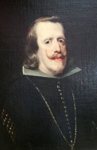 "Espanjalaisen Philip IV:n muotokuva", c1656-c1660 tekijältä Diego Velasquez