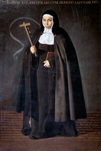 Abbess Jeronima de la Fuente, 1620. tekijältä Diego Velázquez