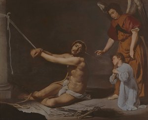 Kristus kristillisen sielun harkitseman liputuksen jälkeen, n. 1628-1629