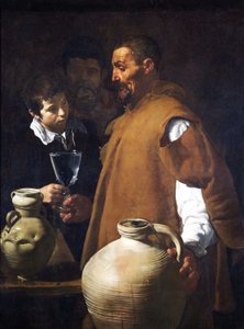 Sevillan vesiliikenteen harjoittaja tekijältä Diego Velázquez