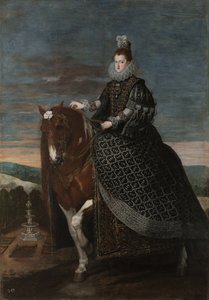 Itävallan Margaritan ratsastusmuotokuva 15841611, 1630-1635 tekijältä Diego Velázquez