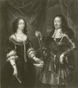 Ferdinand Medicis ja hänen puolisonsa tekijältä Diego Velázquez