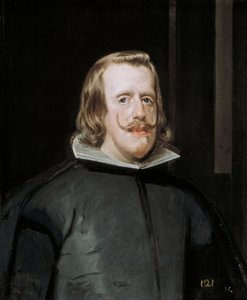 Espanjalaisen Filip IV:n muotokuva, n. 1653 tekijältä Diego Velázquez