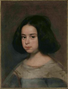 Tytön muotokuva, n. 1639-1641. tekijältä Diego Velázquez