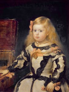 Infanta Maria Margueritan (1651-73) muotokuva 1654