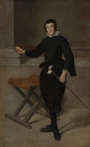Muotokuva narri Calabazasista tekijältä Diego Velázquez