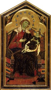 Madonna ja lapsi, noin 1262 tekijältä Dietisalvi di Speme