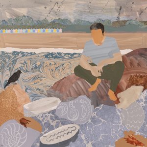 Rantamökit  fossiilit (kollaasi) tekijältä Dione Verulam