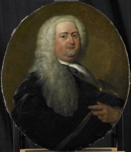Muotokuva Adriaen Paetsista, hollantilaisen Itä-Intian yhtiön Rotterdamin kamarin johtajasta, valittiin 1734