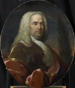 Vuonna 1734 valitun hollantilaisen Itä-Intian yhtiön Rotterdamin kamarin johtajan Hugo du Boisin muotokuva