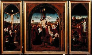 Passion Triptyykki (öljy paneelille)