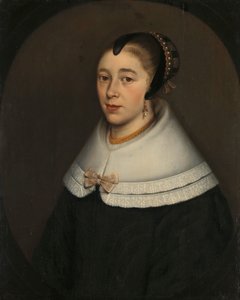 Naisen muotokuva, jonka uskotaan olevan Catharina Kettingh (1626/27-73), Bartholomeus Vermuydenin vaimo tekijältä Dirck Craey