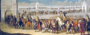 Charles II:n kavalkadi Lontoon Cityn läpi, 22. huhtikuuta 1661, 1662.