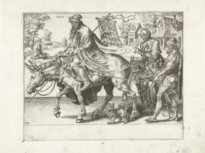 Tobiaksen voitto Triumph of Patience (sarjan nimi) Patientiae Trivmphvs (sarjan nimi) tekijältä Dirck Volckertsz. Coornhert