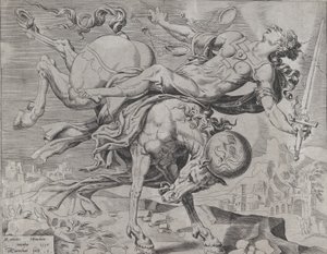 The World Disposing of Justice, The Unrestrained World, levy 1, 1550.