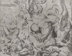 Maailma, joka tuhoutuu yhdessä tiedon ja rakkauden kanssa, The Unrestrained World, levy 4..., 1550.