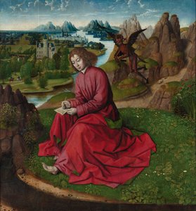 Pyhä Johannes Evankelista Patmosella, noin 1465