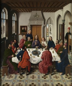 Viimeisen ehtoollisen alttaritaulun keskustaulu, 1464-1468