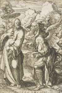 Paholaisen kiusaama Kristus, 1525