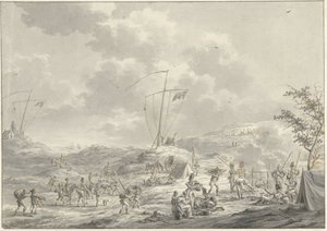 Venäjän armeijan leiri Callantsoogissa vuonna 1799