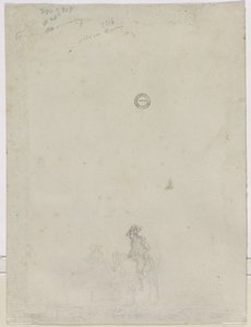 Luonnos talonpoikiasta suihkulähteellä, 1784. tekijältä Dirk Langendyk