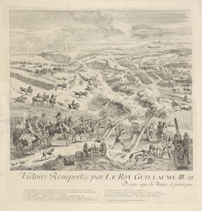 Droghedan taistelu Boynella, 1. heinäkuuta 1690 (vasen sivu)